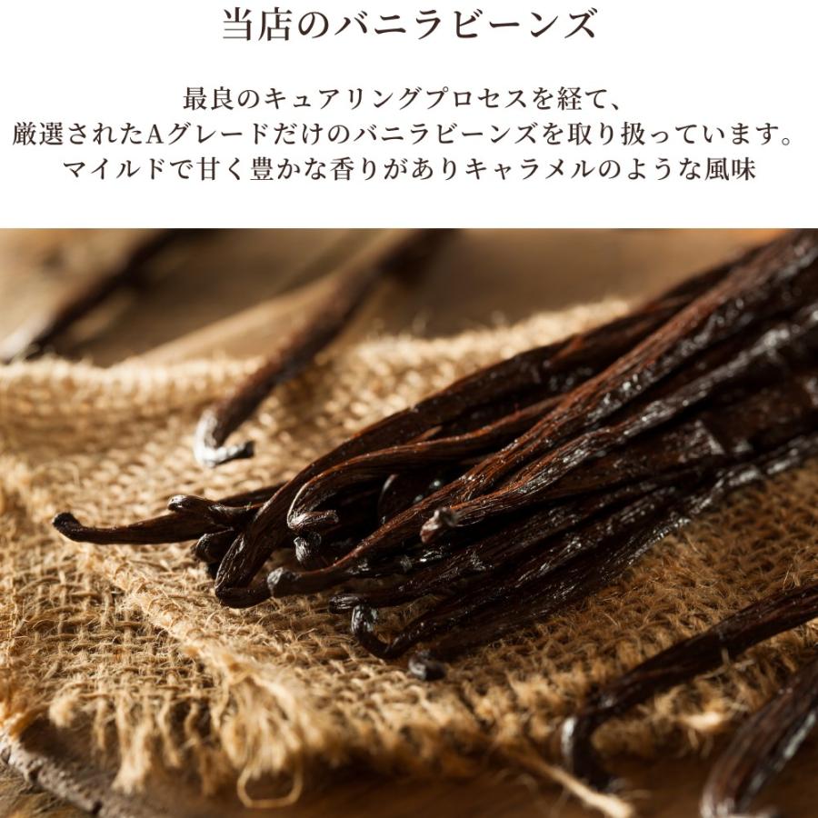 バニラビーンズ Aグレード 12本 vanilla バニラ 香辛料 製菓材料  業務用 最安値｜ufu-coffee｜05