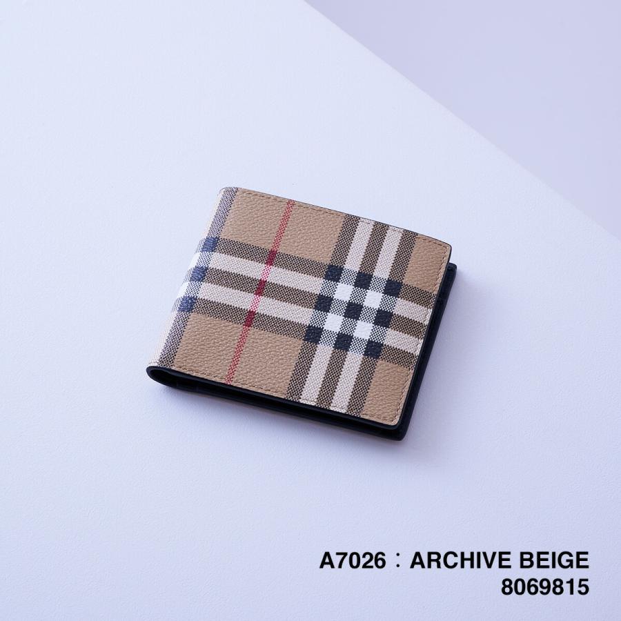 BURBERRY バーバリー 小物 二つ折り財布 8069815 8070201 メンズ : U