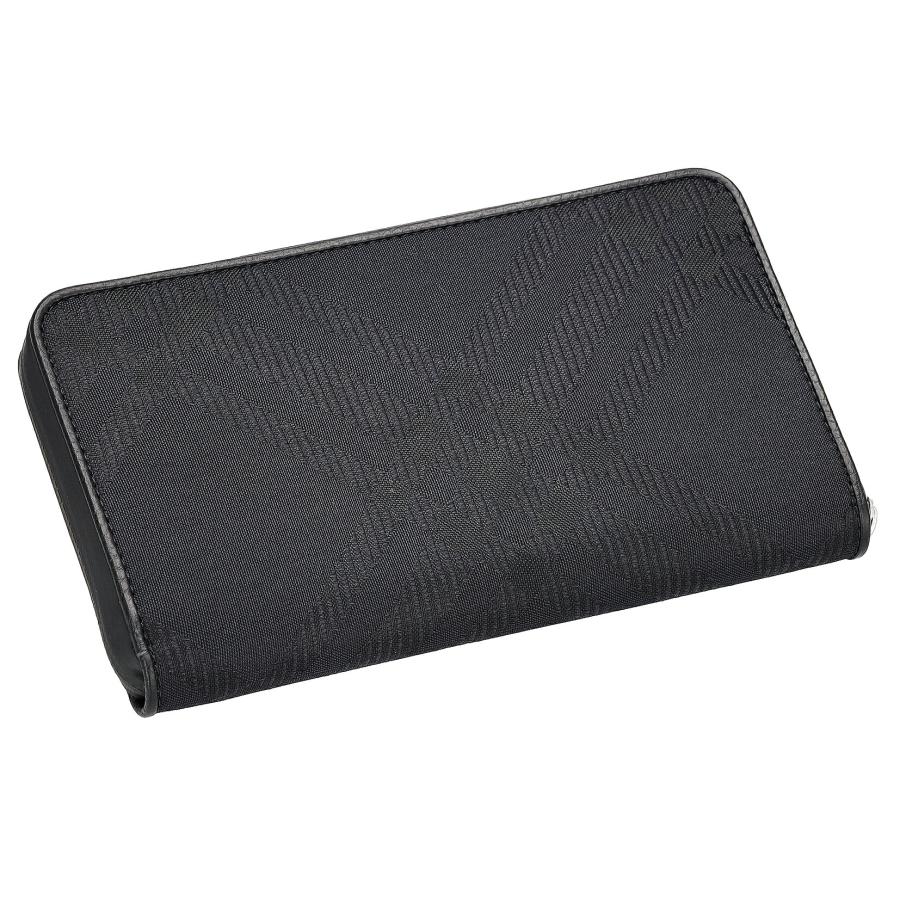 BURBERRY バ−バリ− 財布 ラウンドファスナー長財布 MS ZIP