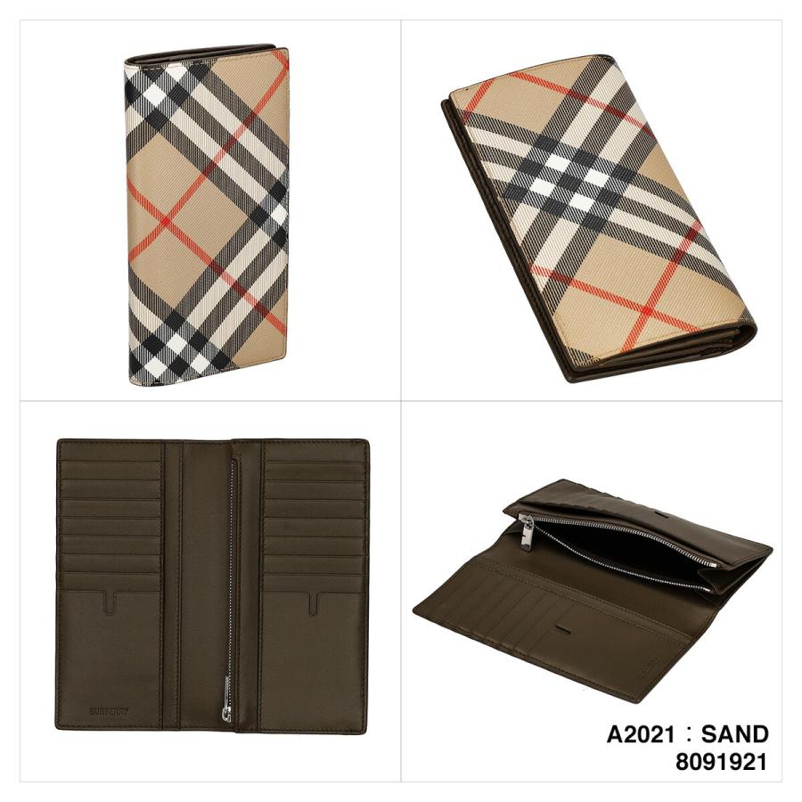 BURBERRY バ−バリ− 財布 長財布 長札 8091921 8098457 メンズ : U