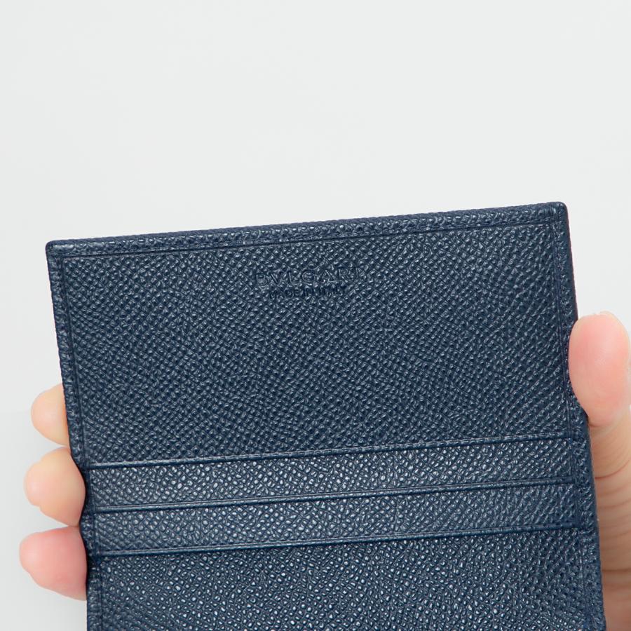 【新品・未使用・レア品・パイソン柄】BVLGARI　カードケース・名刺入れ ブルガリ カードケース メンズ オクト レザー ブラック 36969 BVLGARI