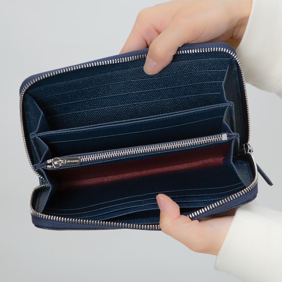 BVLGARI ブルガリ 小物 長財布　ラウンドファスナー 284231 メンズの画像