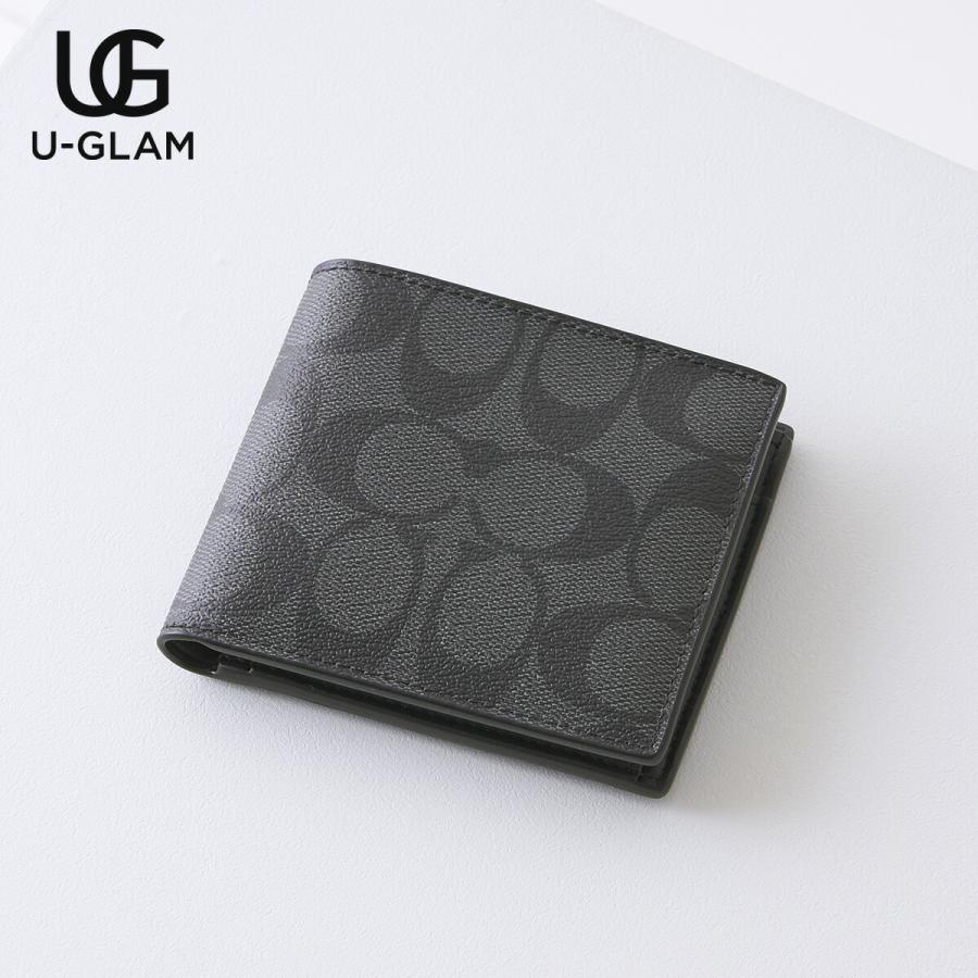 COACH コーチ 小物 二つ折り財布 75006 メンズ COIN WALLET コイン 