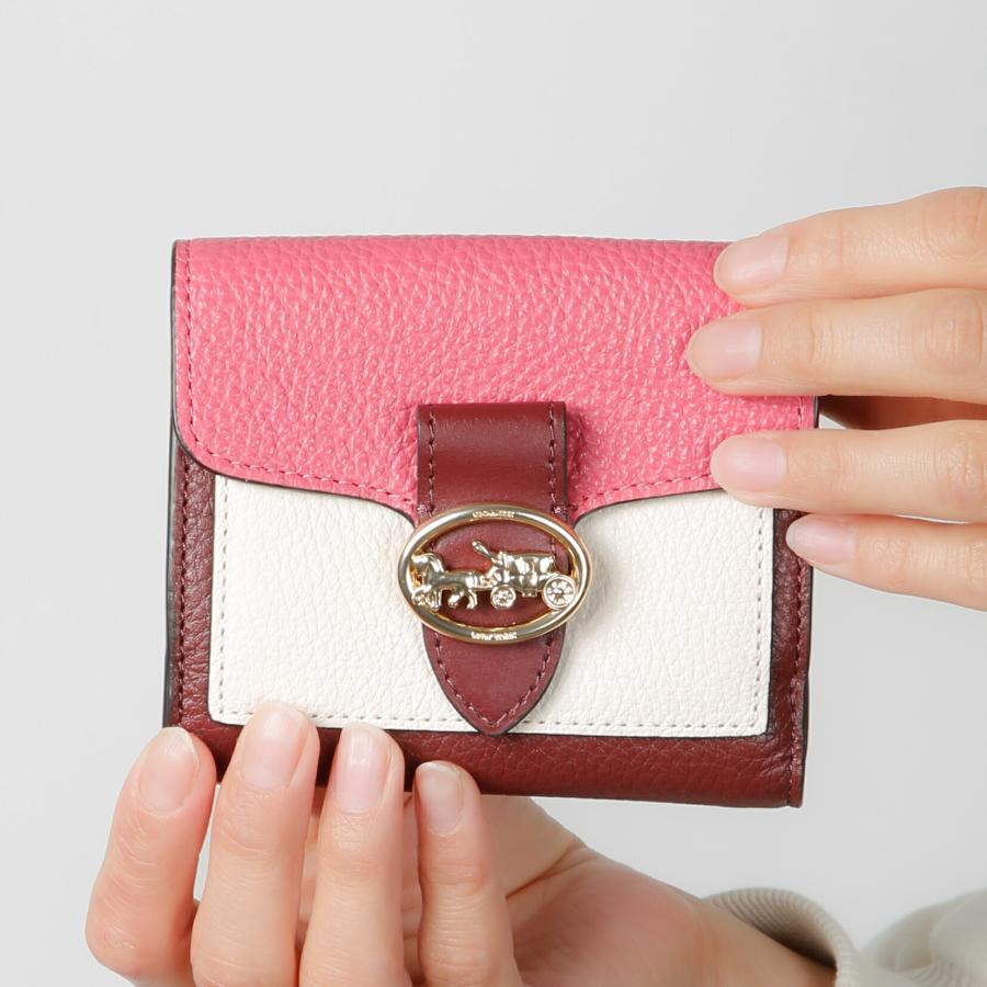 COACH コーチ 小物 二つ折り財布 C4089 レディース GEORGIE SMALL