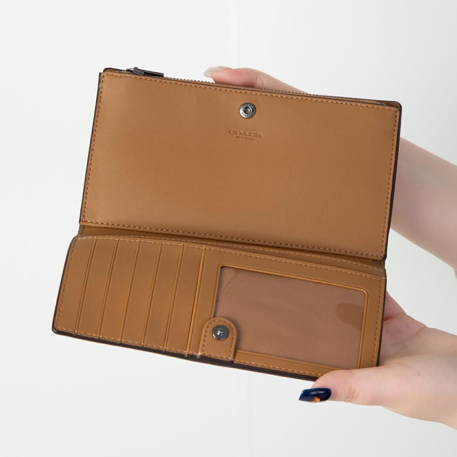 COACH コーチ 小物 長財布 長札 C8329 レディース SLIM ZIP WALLET