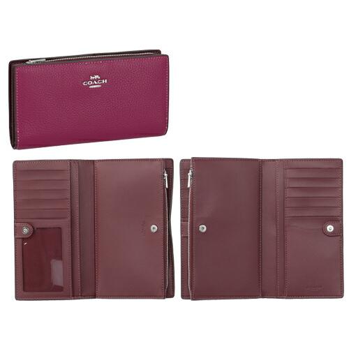 COACH コーチ 小物 長財布 長札 C8329 レディース SLIM ZIP WALLET