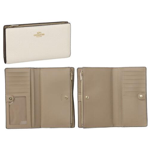 COACH コーチ 小物 長財布 長札 C8329 レディース SLIM ZIP WALLET