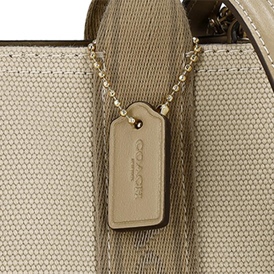 新品　未使用COACH ベージュ トートバッグ　品番: CAK93 IMLG6 COACH コーチ バッグ トートバッグ MINI SMITH TOTE ミニ スミス