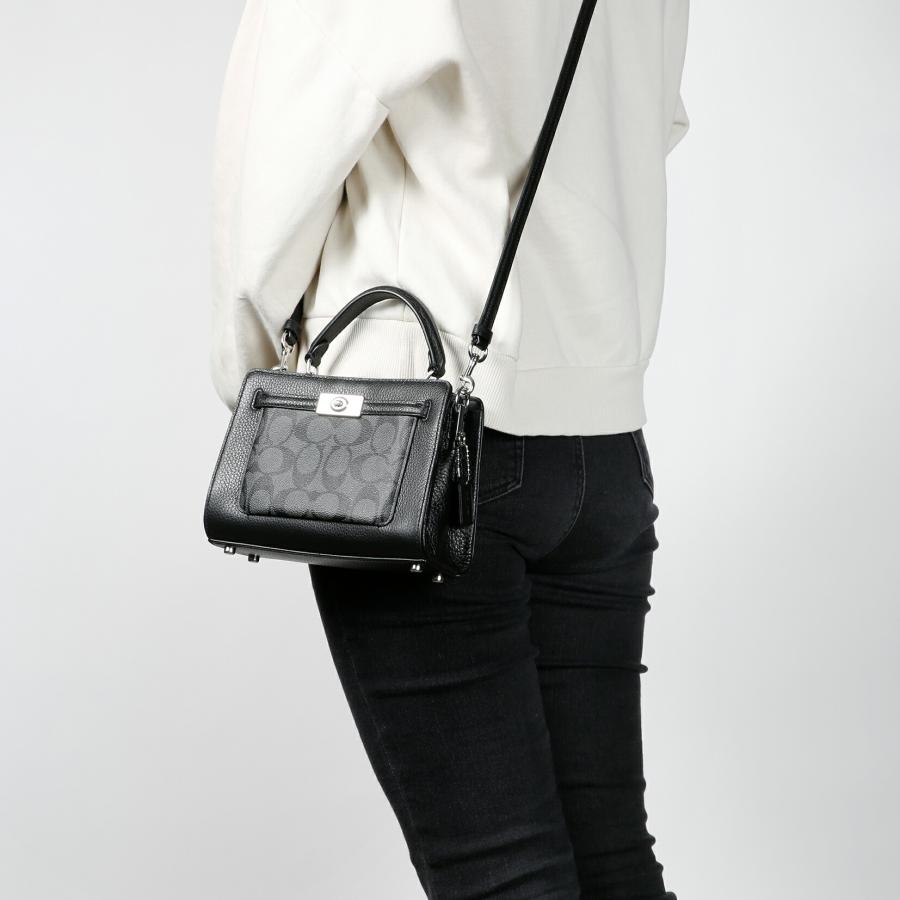 COACH コーチ バッグ ハンドバッグ CC977 レディース MINI LANE TOP