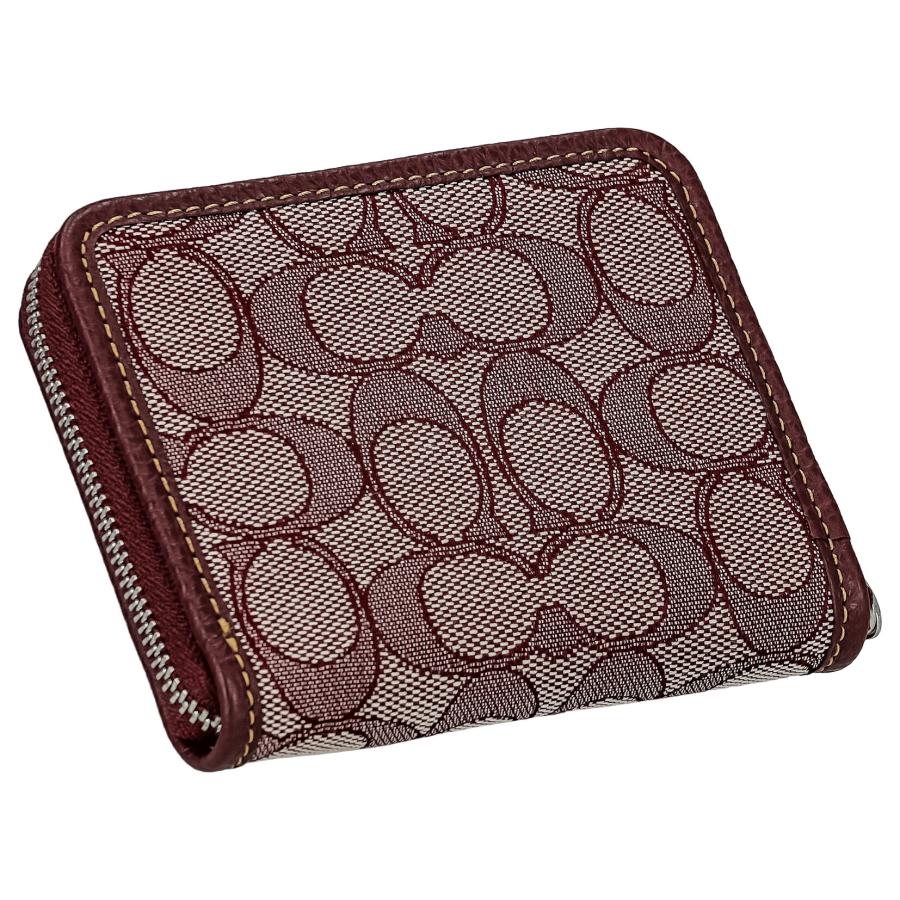 COACH コーチ 小物 二つ折り財布 CH389 レディース スモール ジップ