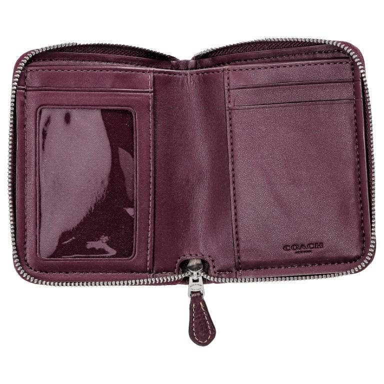 【新品】COACH 二つ折り財布 スモール ジップ ジャカード CH389 COACH コーチ 小物 二つ折り財布 CH389 レディース スモール ジップ