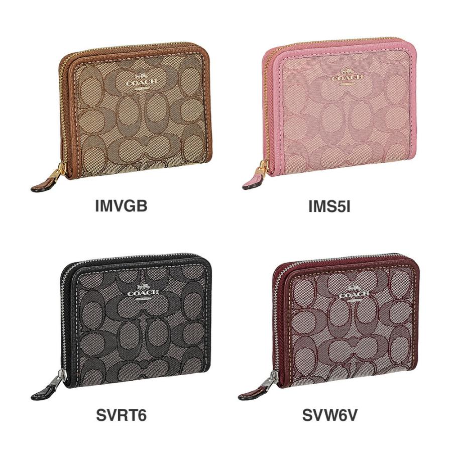 COACH コーチ 小物 二つ折り財布 CH389 レディース スモール ジップ