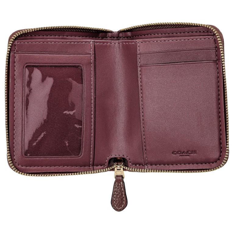 COACH コーチ 小物 二つ折り財布 CH389 レディース スモール ジップ