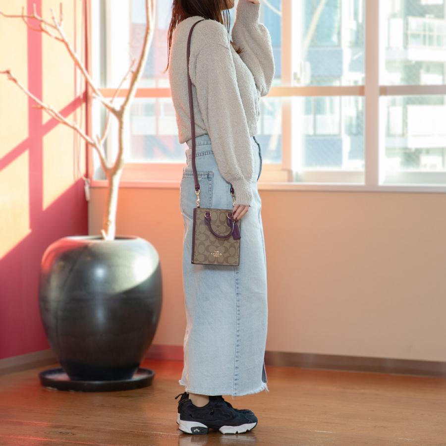 COACH コーチ バッグ ハンドバッグ CJ494 レディース NORTH SOUTH MINI