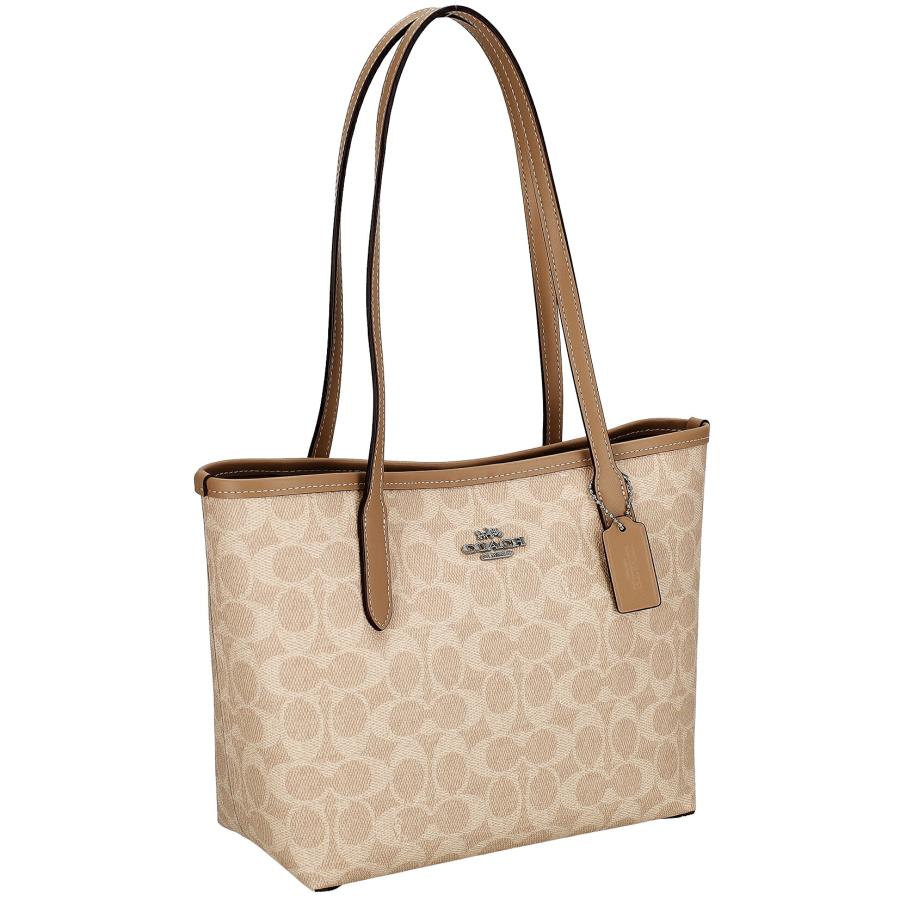 【新品】coach コーチ CU759 肩掛け可　レディース COACH コーチ バッグ トートバッグ CU759 レディース SMALL CITY TOTE