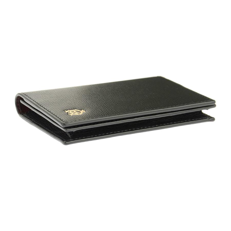 dunhill ダンヒル 小物 名刺入れ　カードケース FULHAM BLACK/BURGUNDY フルハム L2S847A メンズ_4