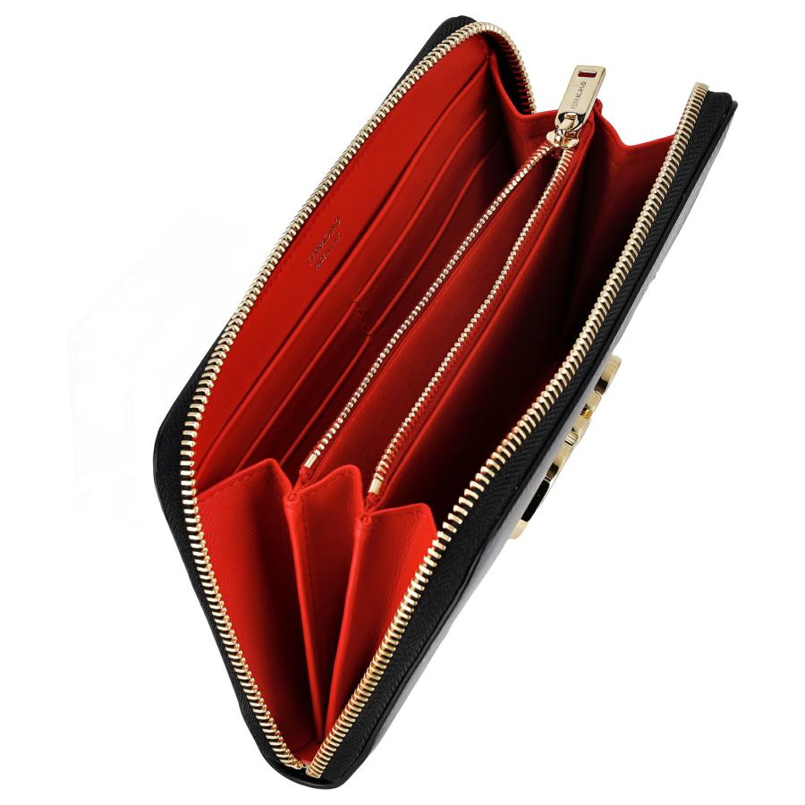 Ferragamo フェラガモ 財布 長財布 ラウンドファスナー DOUBLE GANCIO  220626  レディース 770856 770772の画像