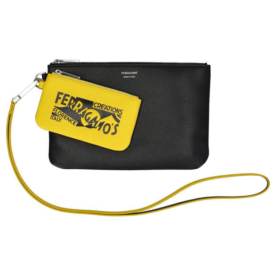 Ferragamo フェラガモ バッグ ポーチ FERRAGAMO VENNA  661466  メンズ 776211 776210の画像