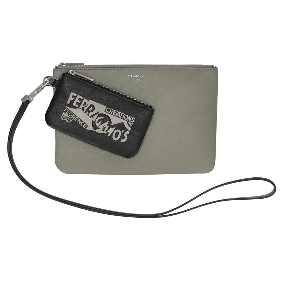 Ferragamo フェラガモ バッグ ポーチ FERRAGAMO VENNA  661466  メンズ 776211 776210の画像