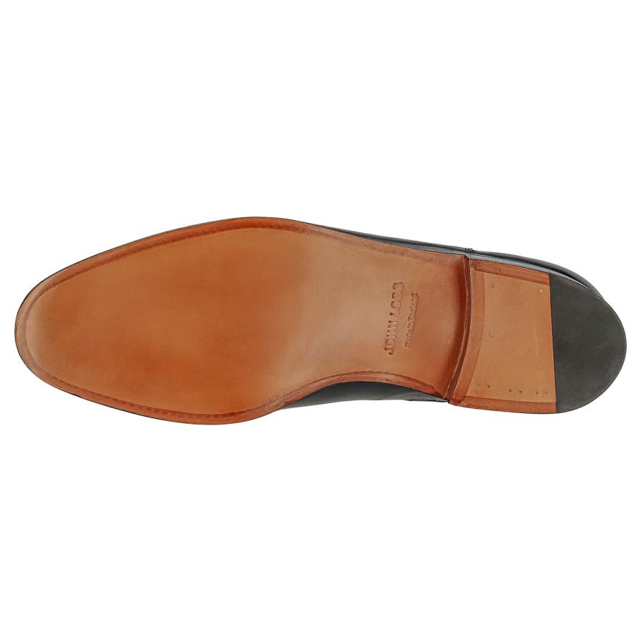 JOHN LOBB ジョンロブ 革靴 ブーツ Lawry ローリー チェルシーブーツ サイドゴアブーツ 424041L 1R メンズ ブラック ラスト8695の画像