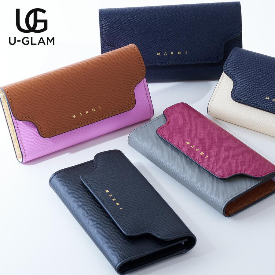 マルニ MARNI キーケース 6連キーケース PCMO0017U1 LV520 Z564N KEY CASE 6 HOOKS レディース ネイビー+ベージュキーケース ブランド お MARNI マルニ 小物 キーケース KEY CASE 6 HOOKS PCMO0017U1-LV520