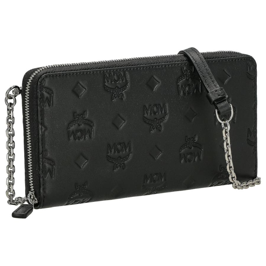 MCM エムシーエム 財布 ラウンドファスナー長財布 AREN ZIPPED WALLET 