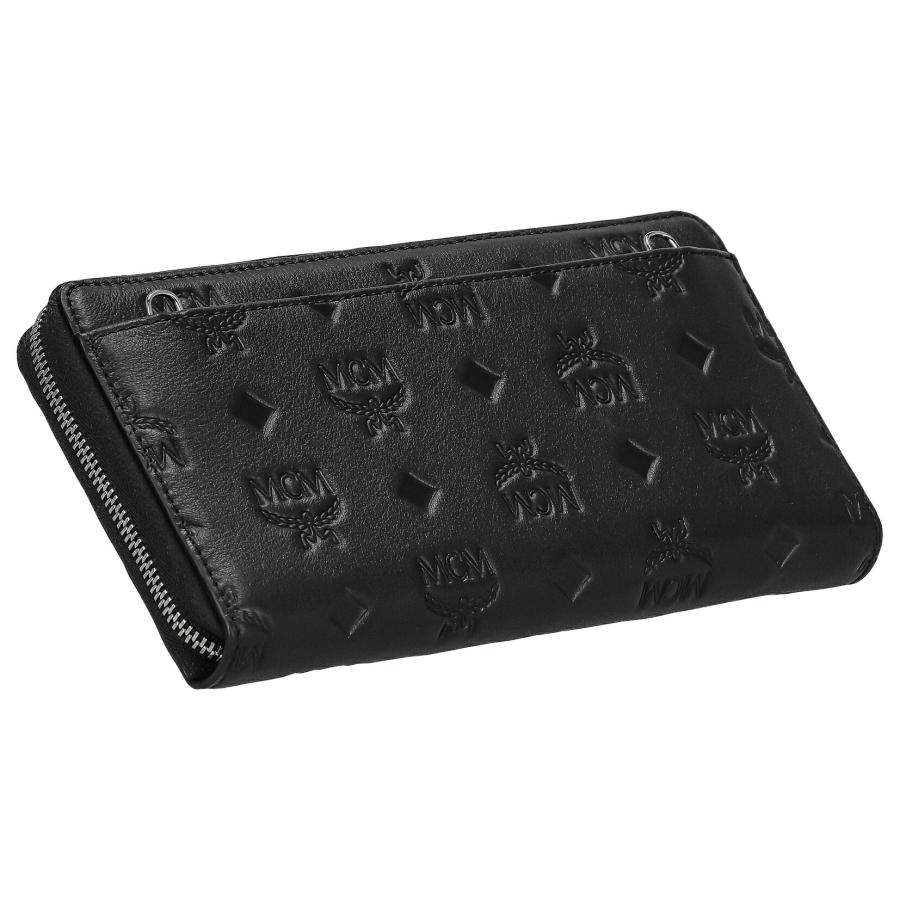 MCM エムシーエム 財布 ラウンドファスナー長財布 AREN ZIPPED WALLET 