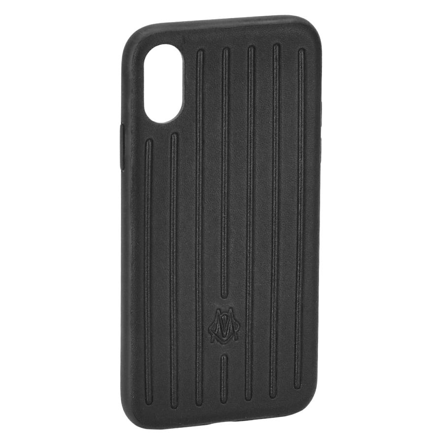 RIMOWA リモワ 小物 スマートフォンケース IPHONE XS LEATHER BLACK