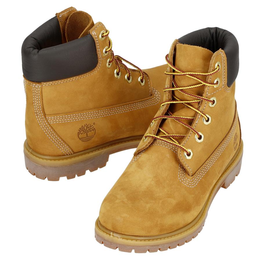 Timberland 6インチ プレミアムブーツ 10361 イエロー Timberland ティンバーランド 革靴 ブーツ レディース 6インチ
