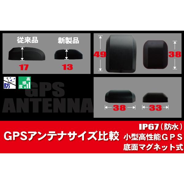 GPSアンテナ 据え置き型 ナビ ワンセグ フルセグ carrozzeria