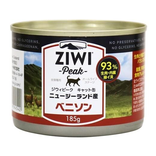 ZIWI PEAK キャットフード缶 ベニソン 185g×12缶 ZiwiPeak キャット缶 ベニソン 185g×12缶 : UGペット.com - 通販