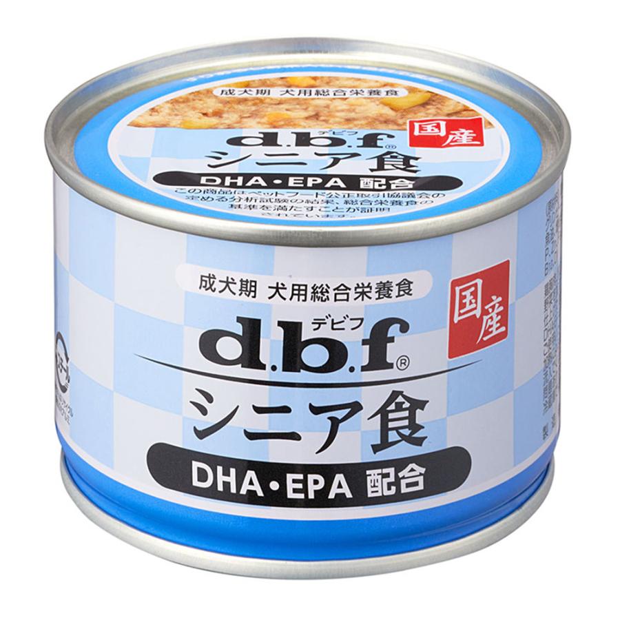 デビフ シニア食 DHA・EPA配合 150g×3缶 4970501033646x3 : UGペット 