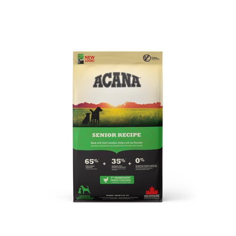 ACANA（アカナ） シニアレシピ 11.4kg 正規輸入品 0064992510114 : UG