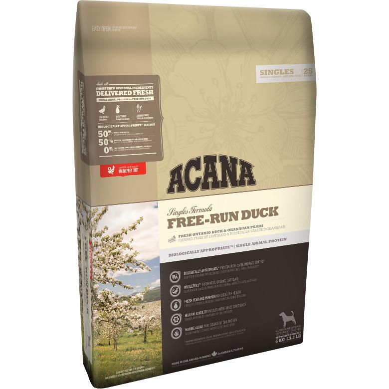 アカナ ACANA ダック 6kg 新品 未開封 ドッグフード ACANA（アカナ） シングルス フリーランダック 6kg 正規輸入品