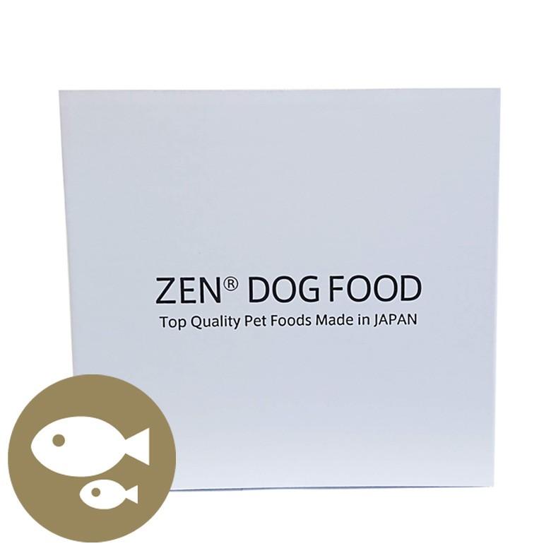 国産 ドッグフード ZEN プレミアムドッグ グレインフリー フィッシュ 白身魚 小粒 4kg(1kg&times;4袋) 合成酸化防止剤無添加 穀物不使用 食物アレルギー 全年齢 0282