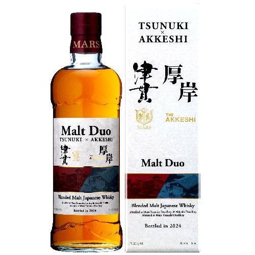 厚岸 Malt Duo TSUNUKI AKKESHI 津貫・ 700ml 51度 : うぐいす屋酒店