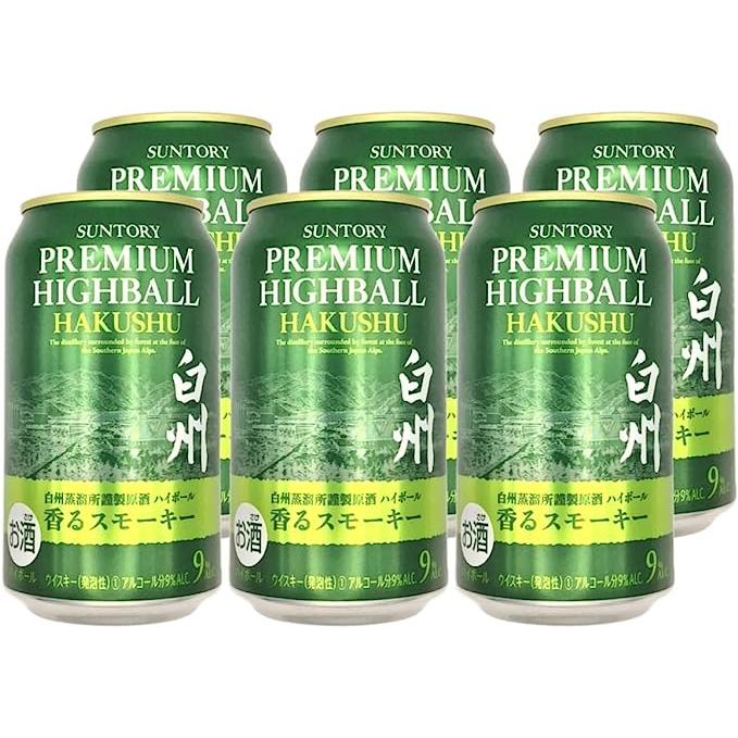 サントリー 白州 プレミアムハイボール 350ml 缶 6缶セット サントリー 白州 プレミアムハイボール 350ml 缶 6缶セット