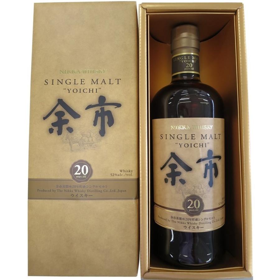 シングルモルト 余市20年 YO-20Y 700ml : うぐいす屋酒店ヤフー店 