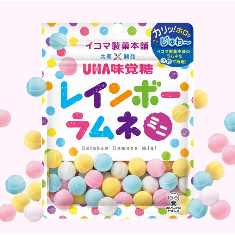 UHA味覚糖 まとめ買い レインボーラムネミニ 30袋セット 送料無料