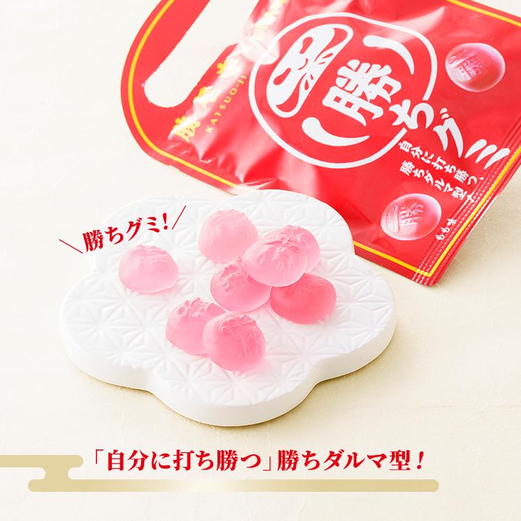 UHA味覚糖 勝ちグミ　もも味 80袋_2