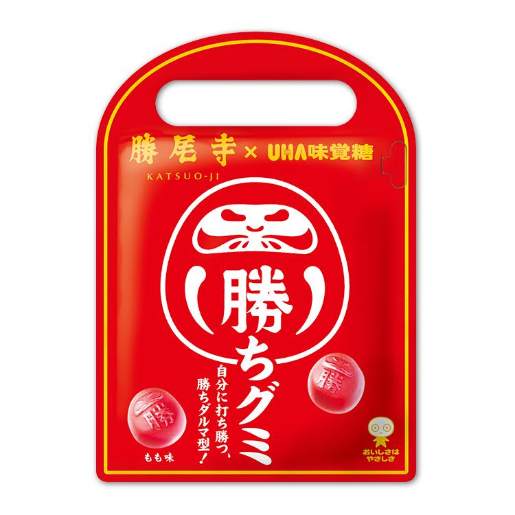 UHA味覚糖 勝ちグミ　もも味 80袋_4