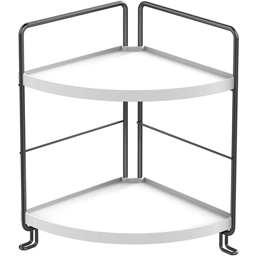 Miyohouse ラック キッチンラック 浴室用ラック 小物収納 棚 Diy コーナーラック 2段 三角 18 17 28ｃｍ Uhs By 0 通販 Yahoo ショッピング