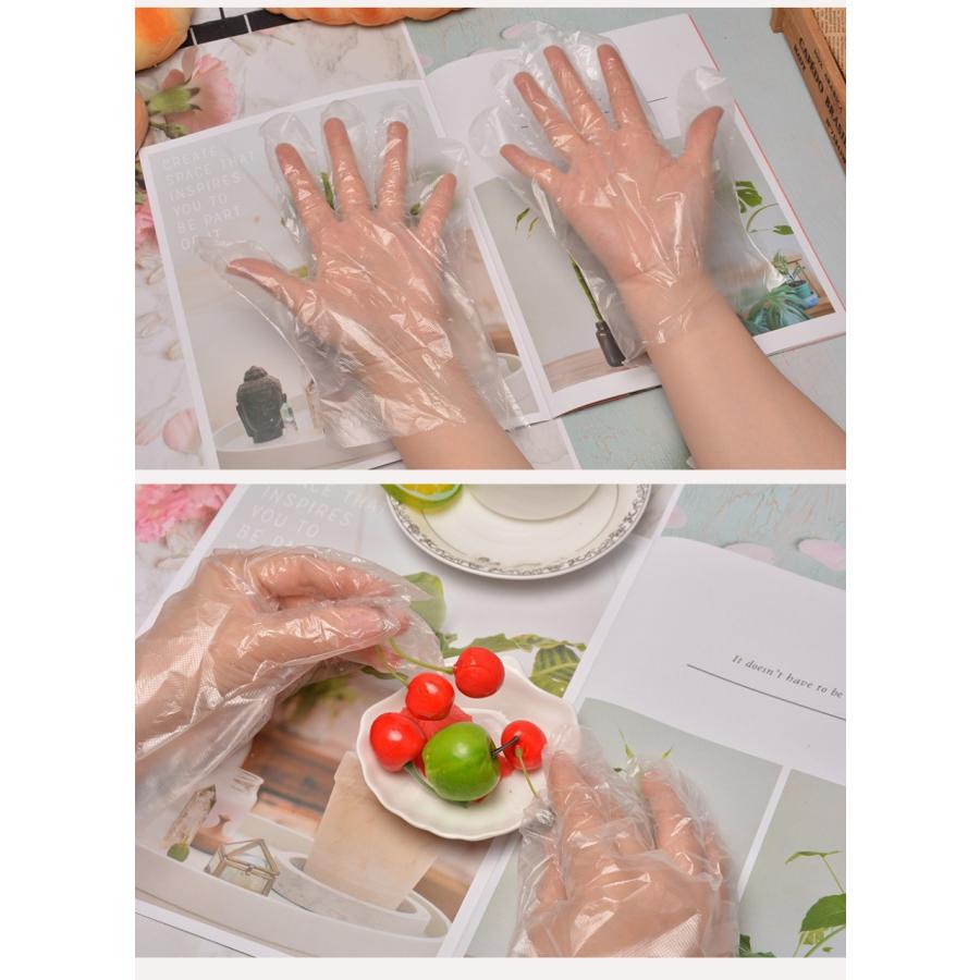 【100枚×100冊】ポリエチレン手袋 PE手袋 食品衛生適合 透明 使い捨て手袋 フリーサイズ　激安 10,000枚 |  | 05