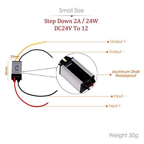正規逆輸入品 Dc 24v 12v コンバーター 電源 変圧器 カーインバーター 12v 防水 バス トラック 大型車等で24v車用 降圧 2a 5a 10a Seminantsolutions Com