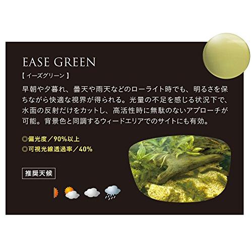 秋冬の主役◎ Zeque(ゼクー) 偏光サングラス STELTH(ステルス) F-1932 ガンメタル EASE GREEN 【RI2192699331】(13822円)