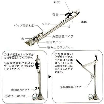 昌栄 海上釣堀竿受 599 : マキオズ Yahoo!店 - 通販 - Yahoo!ショッピング