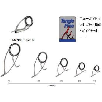 FUJIガイド　T-KWSG4061セット 送料無料）富士工業 投竿用 チタンガイドセット T-KWSG4061