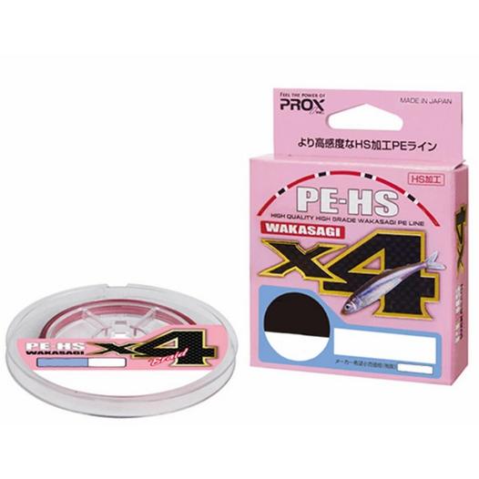 プロックス(PROX) PE-HSワカサギX4 60m 0.3号 レッドベース : マキオズ