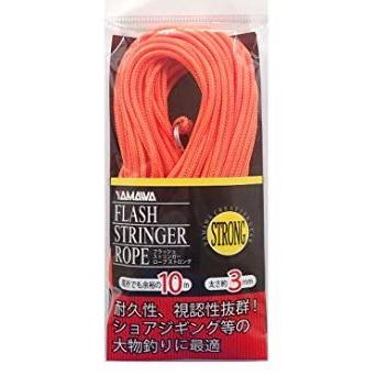 ヤマワ産業 フラッシュストリンガーロープ ストロング / フラッシュオレンジ | 