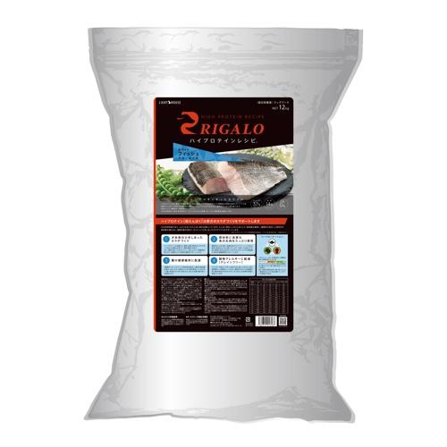 リガロ　ハイプロテインレシピ　子犬成犬用　ホワイトフィッシュ　12kg リガロ ハイプロテインレシピ 子犬成犬用 ホワイトフィッシュ